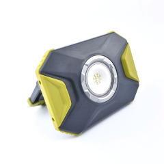 Rechargeable LED Work Lights Portable Flood Lights Waterproof COB Work Light Built-in Power Bank for Camping Emergency