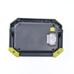 Rechargeable LED Work Lights Portable Flood Lights Waterproof COB Work Light Built-in Power Bank for Camping Emergency