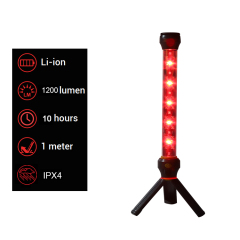 Multifunction waterproof Tripod Work Light Magnetic Tripod with  hanging hook