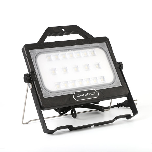 5000 lumen portable magnetic rechargeable task light outdoor stadium area work site lighting worklight