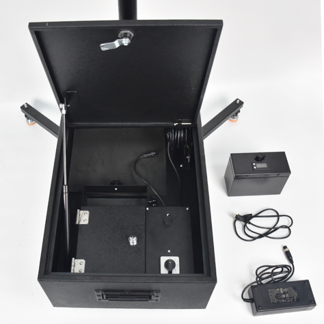 Led Portable Emergency Lighting System Tower Type With Battery Bank Mobile Led Solar Light Tower