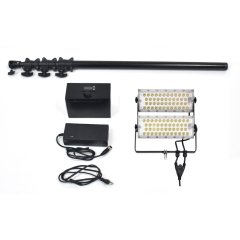 Led Portable Emergency Lighting System Tower Type With Battery Bank Mobile Led Solar Light Tower