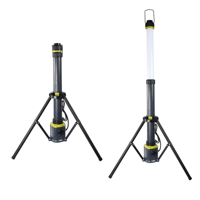 Construction 4500 Lumen 40w Ip54  Emergency Lighting Telescopic Area Work Light Led Tripod Lights