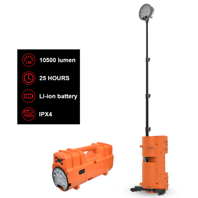 High Quality Portable Mobile Generation Powered Mobile Light Tower For Outdoor Night Lighting work light