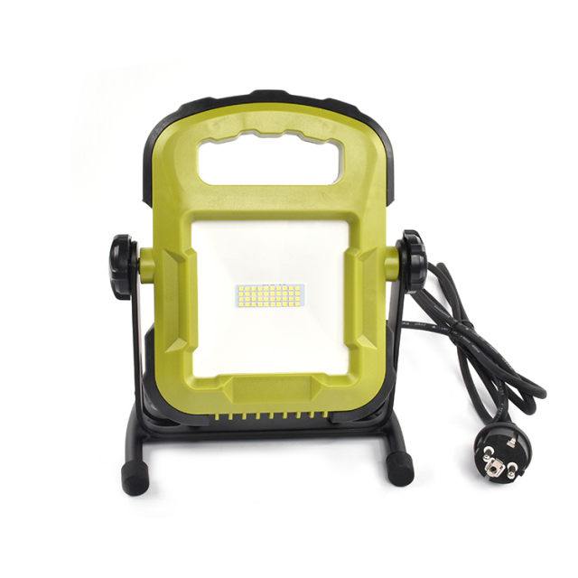 Portable construction job site light heavy duty lighting telescopic light site removable black tripod worklight