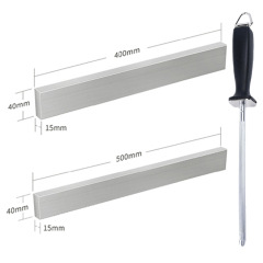 MAGNETIC KNIFE HOLDER&SHARPEN ROD