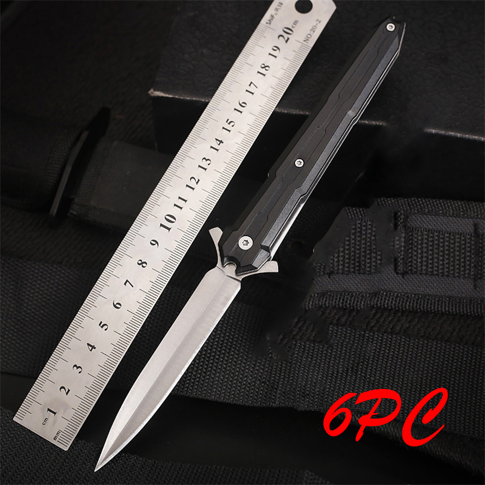 SMKD039 Lionwolves Spring Assisted Opening Outdoor Folding Knife Survival Tactical Knife Hunting Knife Pocket Knives