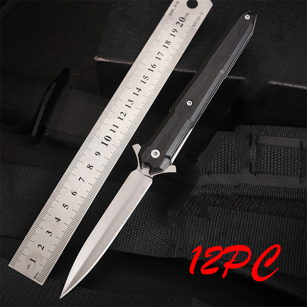 SMKD039 Lionwolves Spring Assisted Opening Outdoor Folding Knife Survival Tactical Knife Hunting Knife Pocket Knives