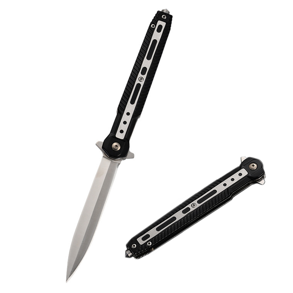 SMKD062 Lionwolves Spring Assisted Opening Outdoor Folding Knife Survival Tactical Knife Hunting Knife Pocket Knives