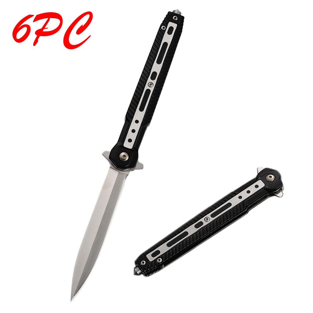 SMKD062 Lionwolves Spring Assisted Opening Outdoor Folding Knife Survival Tactical Knife Hunting Knife Pocket Knives