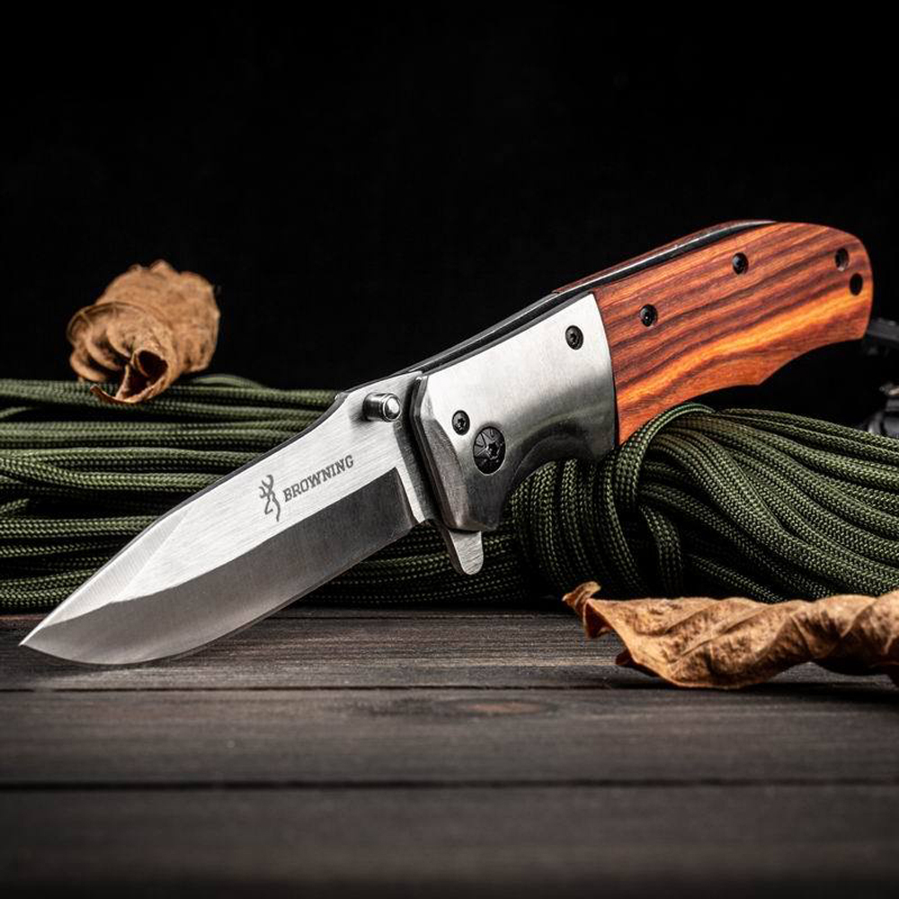 SMKD093 BROWNING DA51 Spring Assisted Open Folding Knife