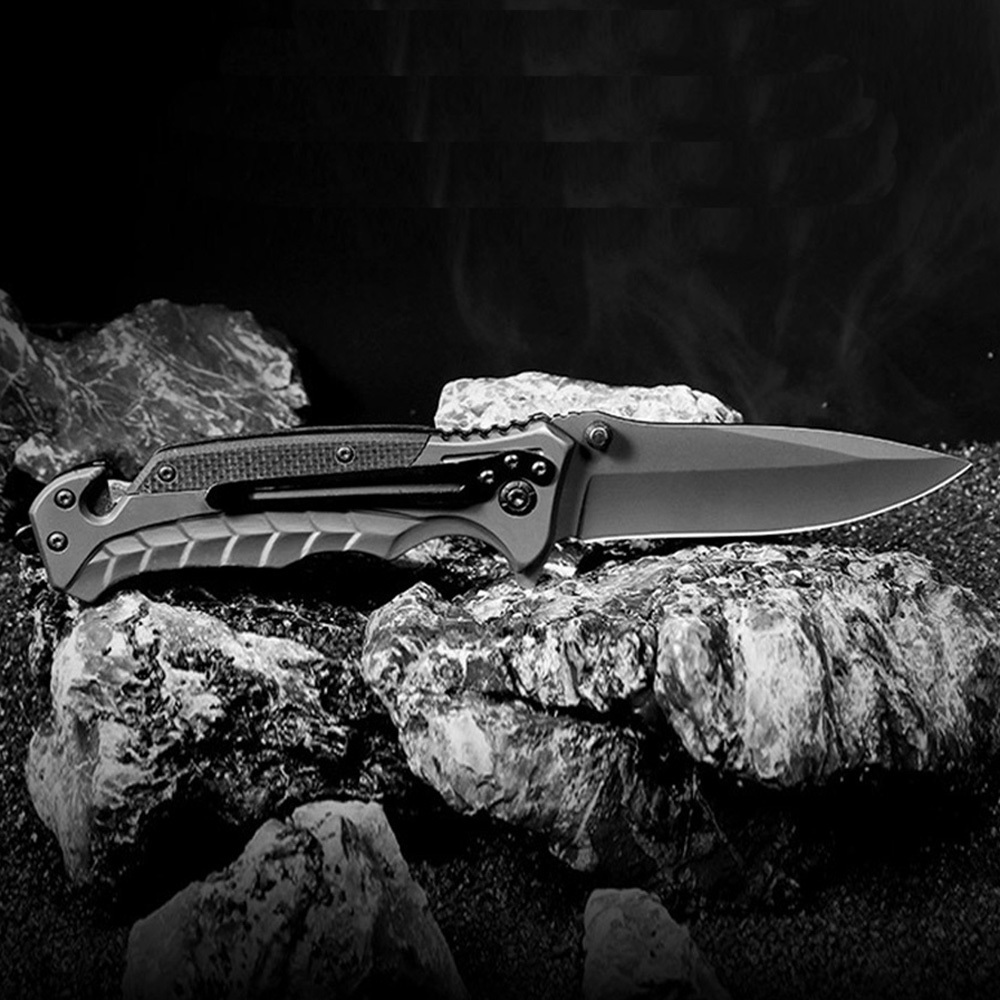 SMKD094 Browning Spring Assisted Opening Outdoor Folding Knife Survival Tactical Knife Hunting Knife Pocket Knives