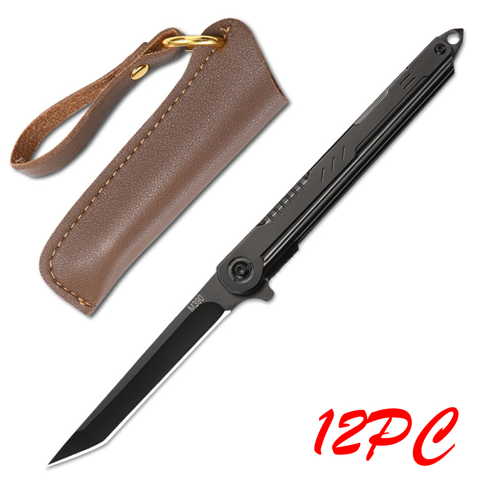 SMKD140 Lionwolves Spring Assisted Opening Outdoor Folding Knife Survival Tactical Knife Hunting Knife Pocket Knives