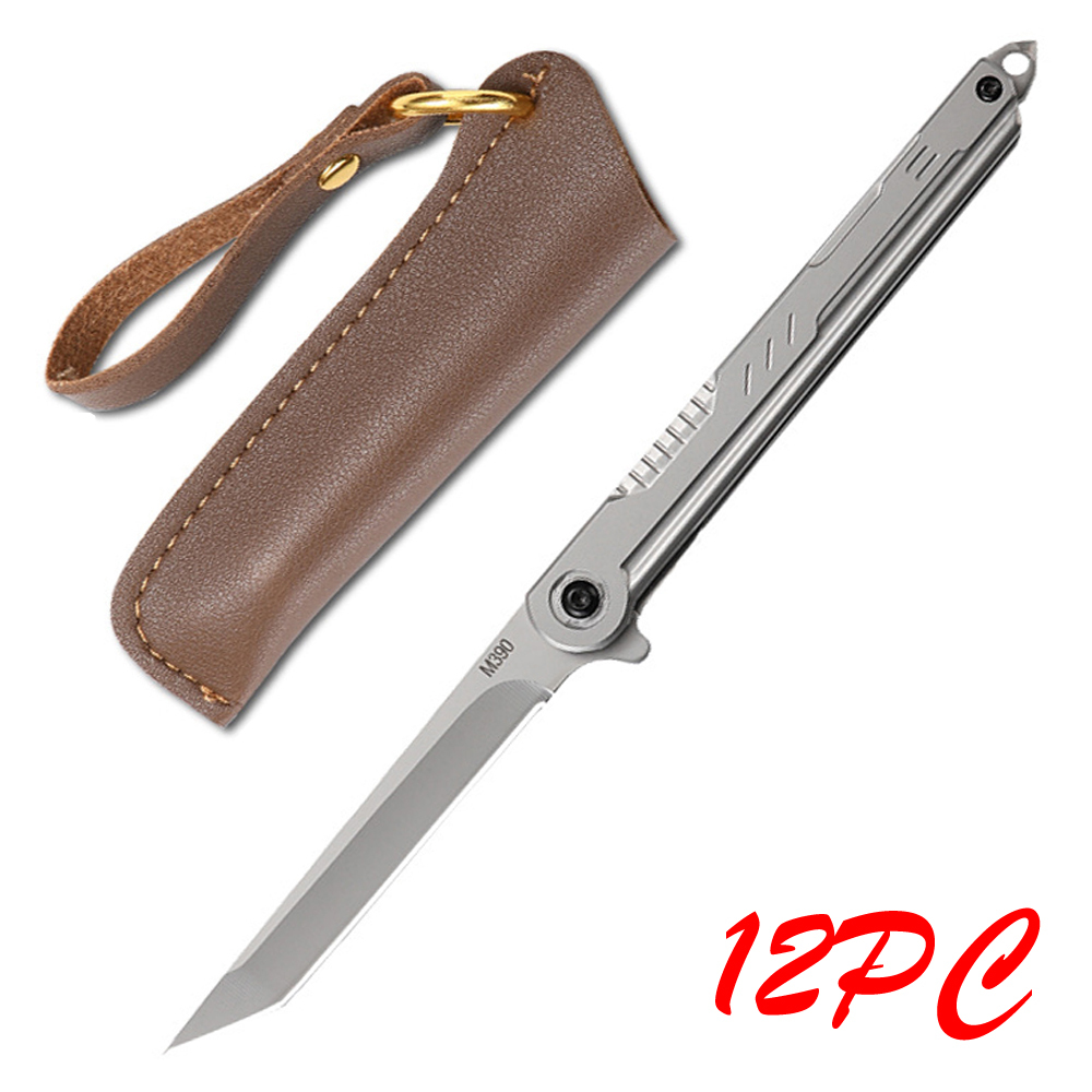 SMKD140 Lionwolves Spring Assisted Opening Outdoor Folding Knife Survival Tactical Knife Hunting Knife Pocket Knives