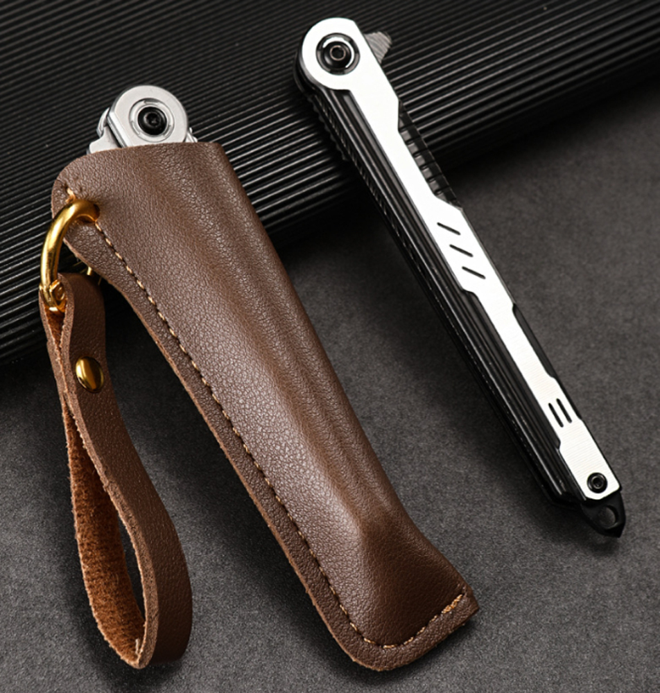 SMKD140 Lionwolves Spring Assisted Opening Outdoor Folding Knife Survival Tactical Knife Hunting Knife Pocket Knives