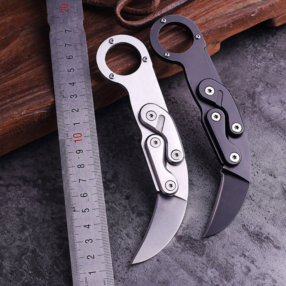 SMKD216 Lionwolves Camping Outdoor Folding Knife Survival Tactical Knife Hunting Knife Pocket Knives