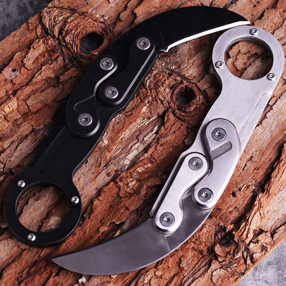 SMKD216 Lionwolves Camping Outdoor Folding Knife Survival Tactical Knife Hunting Knife Pocket Knives