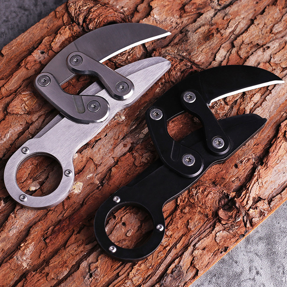 SMKD216 Lionwolves Camping Outdoor Folding Knife Survival Tactical Knife Hunting Knife Pocket Knives