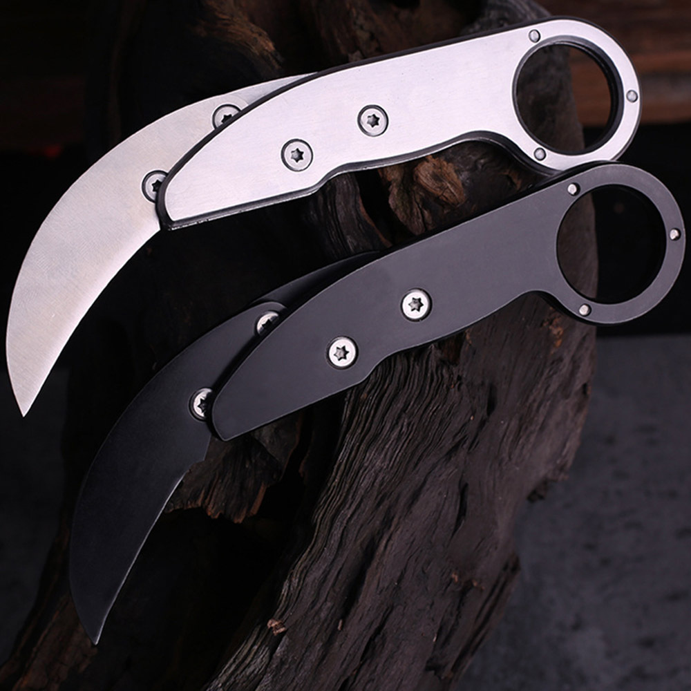 SMKD216 Lionwolves Camping Outdoor Folding Knife Survival Tactical Knife Hunting Knife Pocket Knives