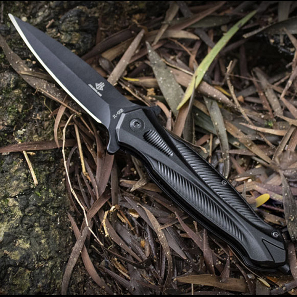 SMKD226 6/12PC Lionwolves Spring Assisted Opening Outdoor Folding Knife Survival Tactical Knife Hunting Knife Pocket Knives