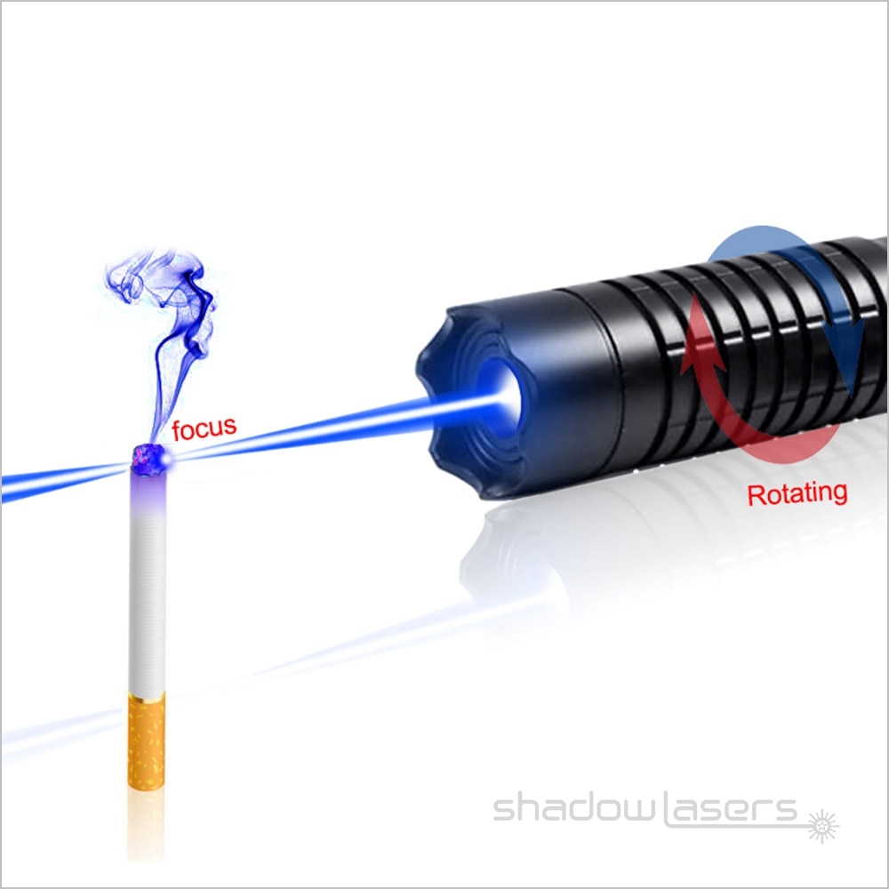 BQ6-450nm THOR M II Adjustable Focus Burning Bule Laser Pointer 1000MW-3000MW