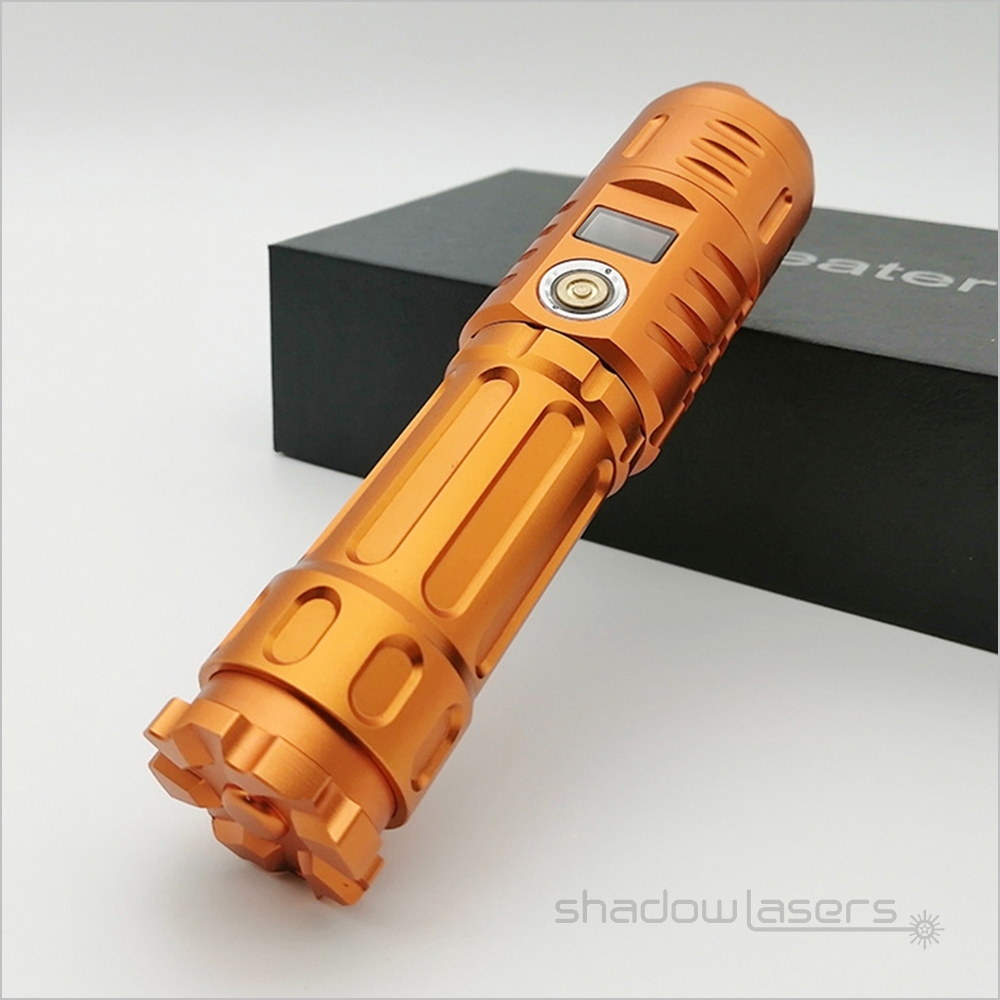 GH7 520nm Adjustable Focus BURNING Green Laser Pointer With 3 Switch Model 100MW-1000MW