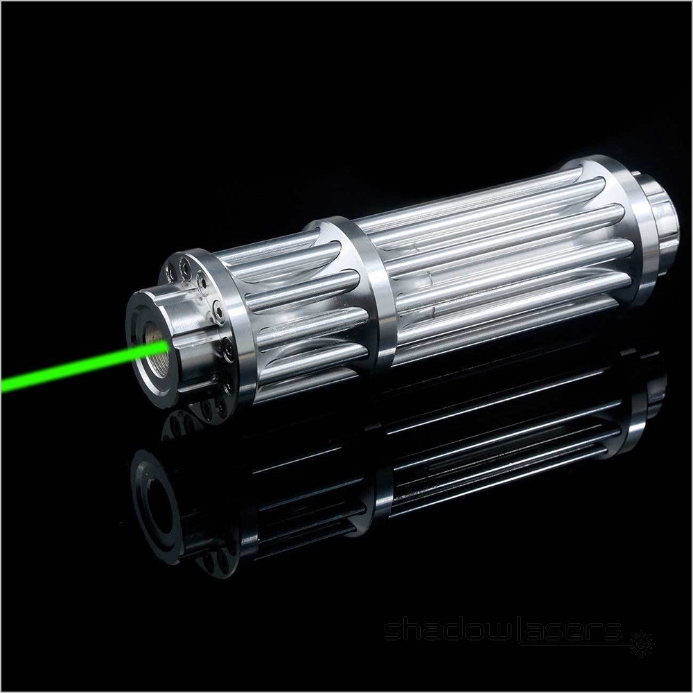 GX3 532nm Gatling Adjustable Focus Green Laser Pointer 100MW-200MW