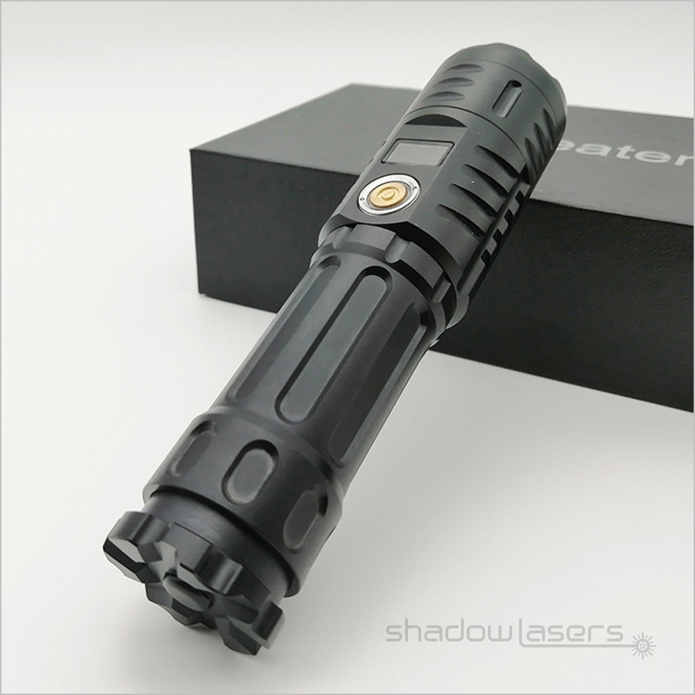 GH7 520nm Adjustable Focus BURNING Green Laser Pointer With 3 Switch Model 100MW-1000MW