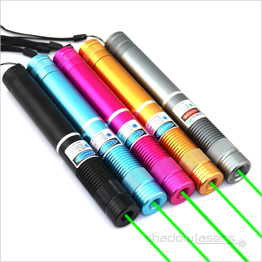 GX4-520nm Adjustable Focus Burning Green Laser Pointer 300MW-500MW
