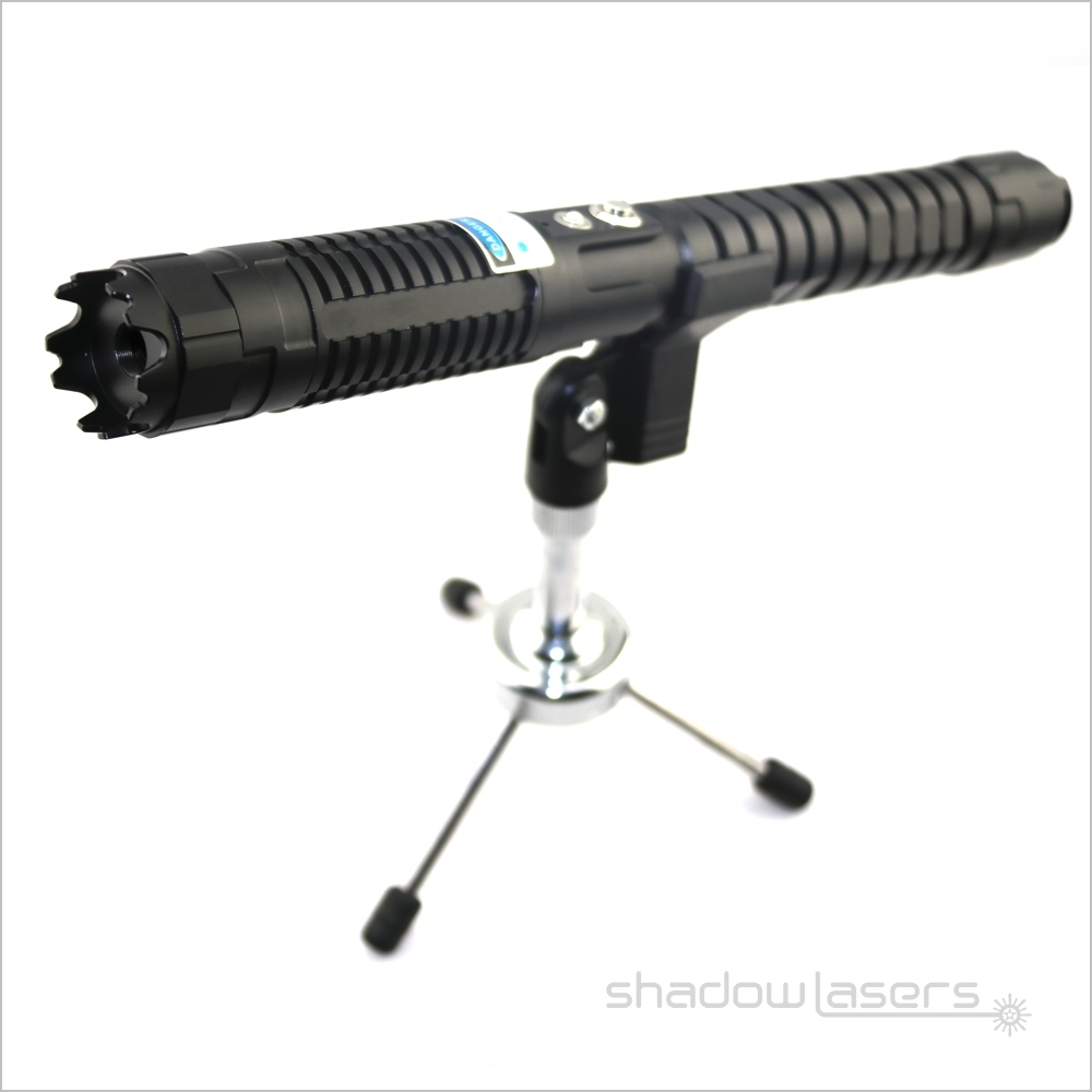 BX7 450nm Super Power Adjustable Focus Burning Blue Laser Pointer 1000MW-7000MW