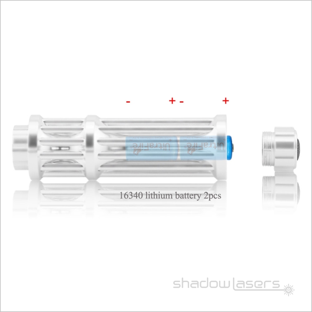 BX3 450nm Gatling Adjustable Focus Burning Blue Laser Pointer 1000MW-3000MW
