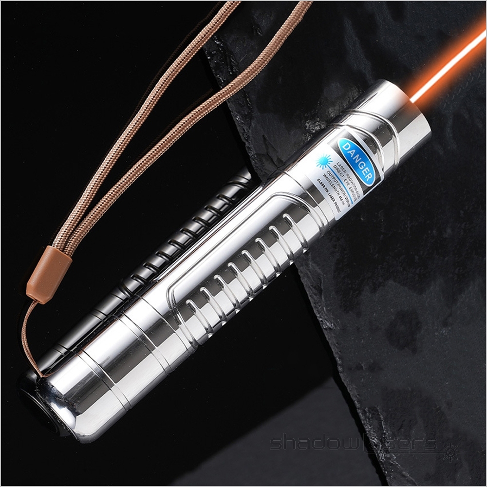OH1--561nm Adjustable Focus Orange Laser Pointer 304 Stainless Steel 30MW