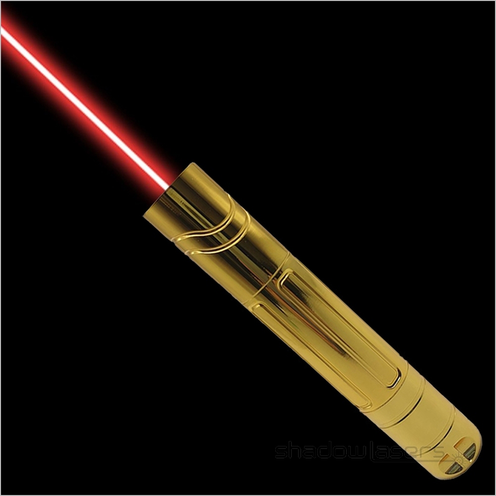 RH2-650nm Adjustable Focus Burning Red Laser Pointer 304 Stainless Steel 200MW