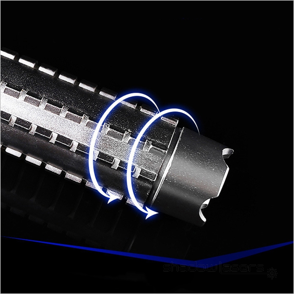 CQ9-485nm Adjustable Focus Burning Cyan Laser Pointer 100MW-200MW