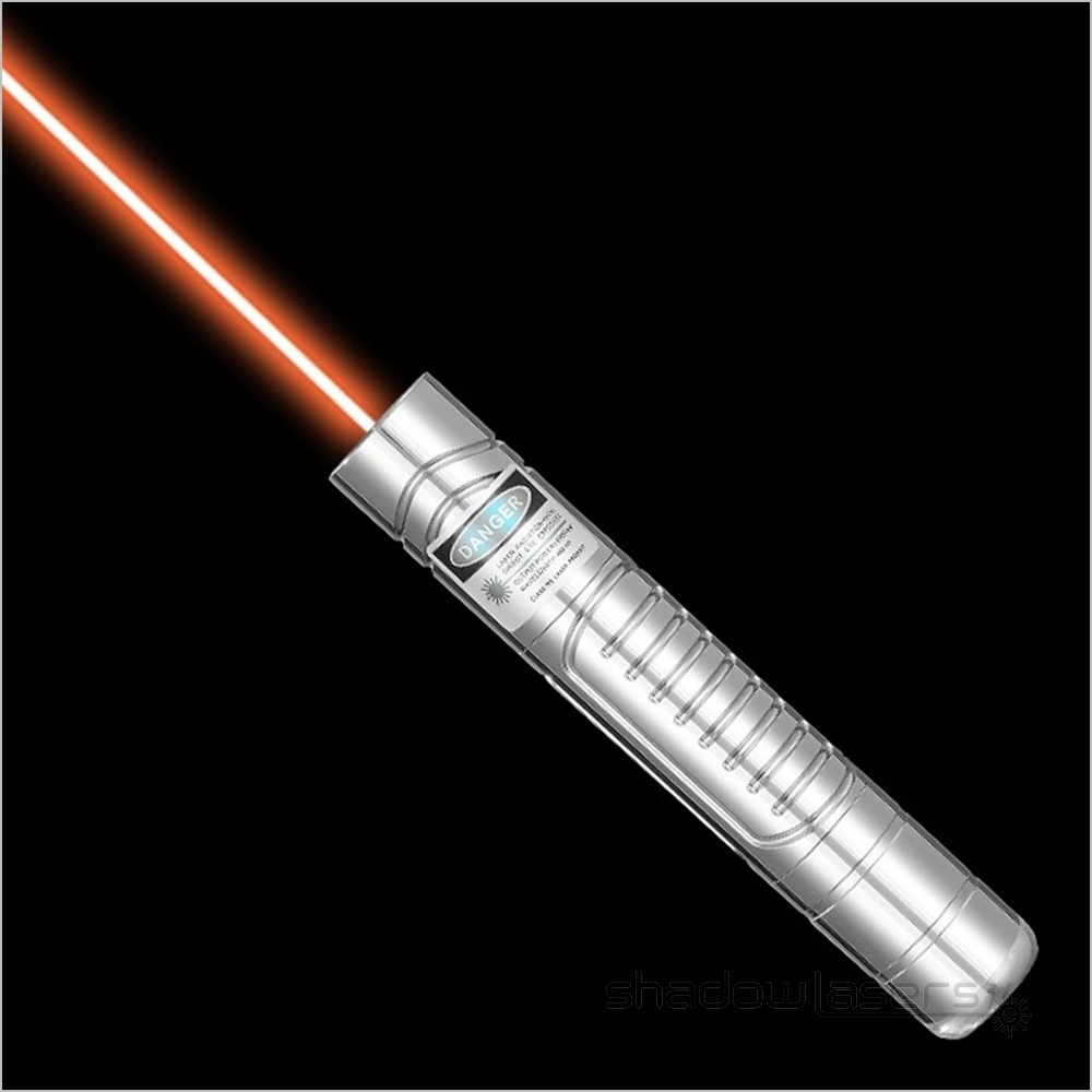 OH1--561nm Adjustable Focus Orange Laser Pointer 304 Stainless Steel 30MW