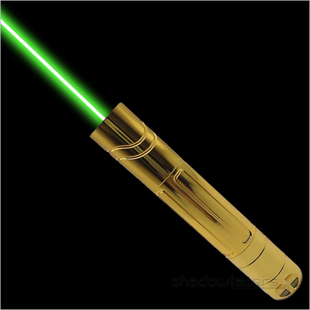 GH2-520nm Adjustable Focus Burning Green Laser Pointer 100MW-500MW