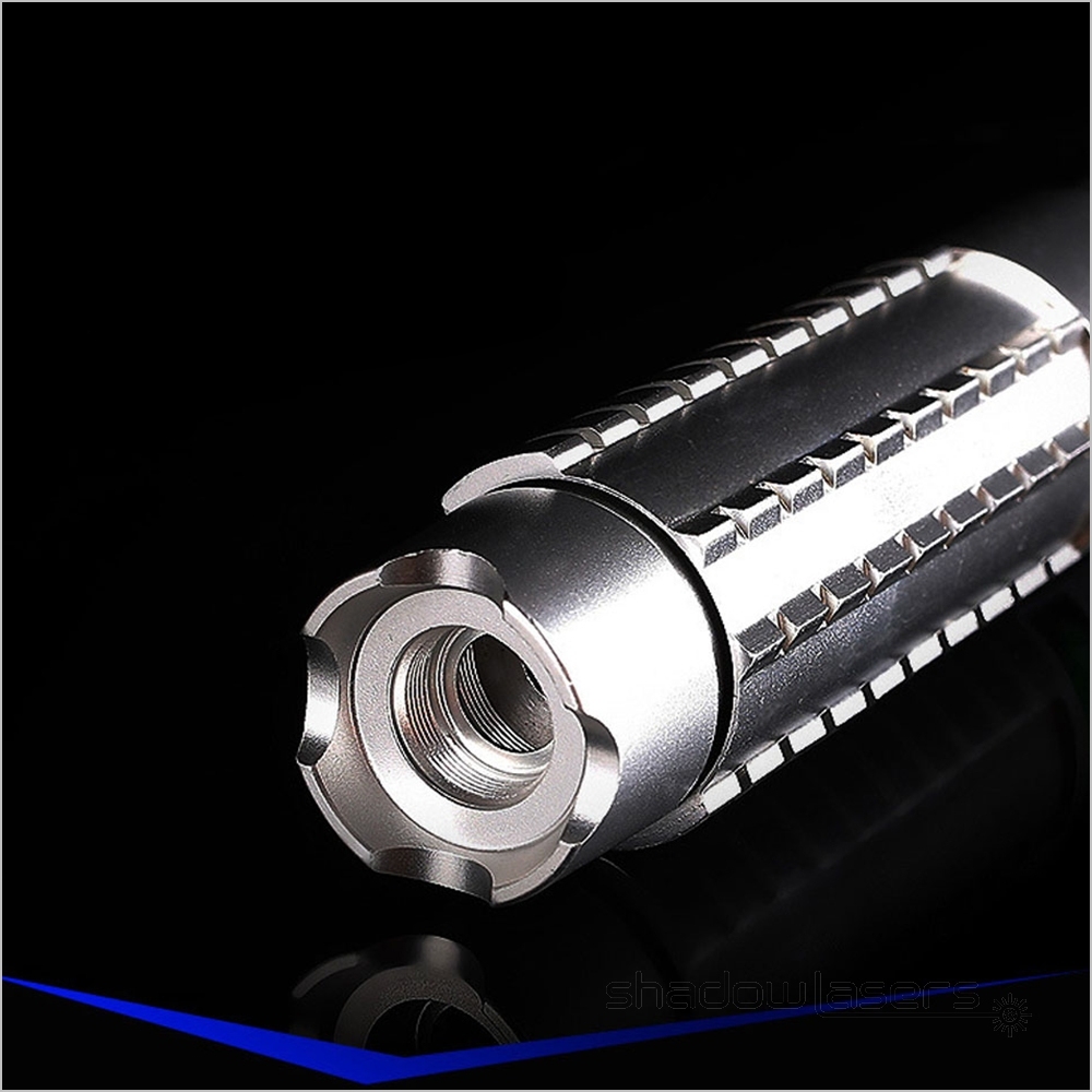 CQ9-485nm Adjustable Focus Burning Cyan Laser Pointer 100MW-200MW