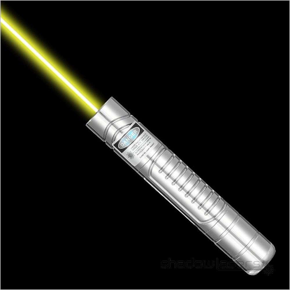 “ARTEMIS” YH1 593nm Yellow Laser Pointer 10MW Stainless Steel