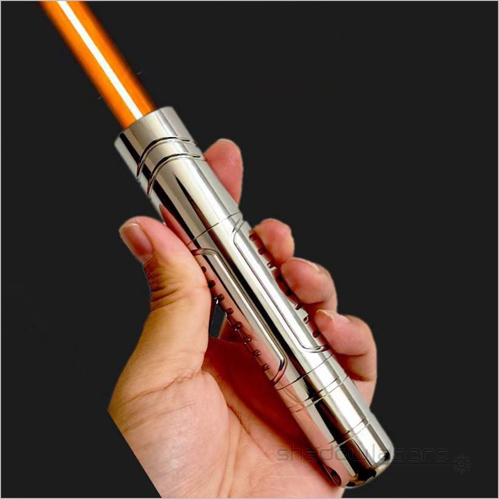 OH1--561nm Adjustable Focus Orange Laser Pointer 304 Stainless Steel 30MW