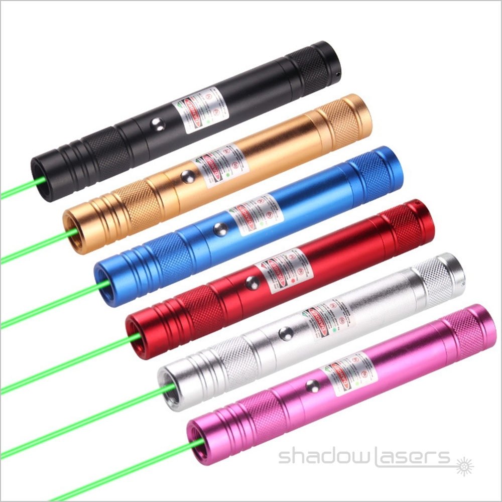 GU6-532nm USB Fixed Focus Green Laser Pointer 50MW