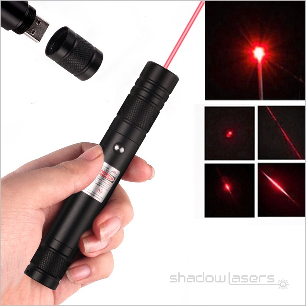 RU6-650nm USB Fixed Focus Red Laser Pointer 100MW
