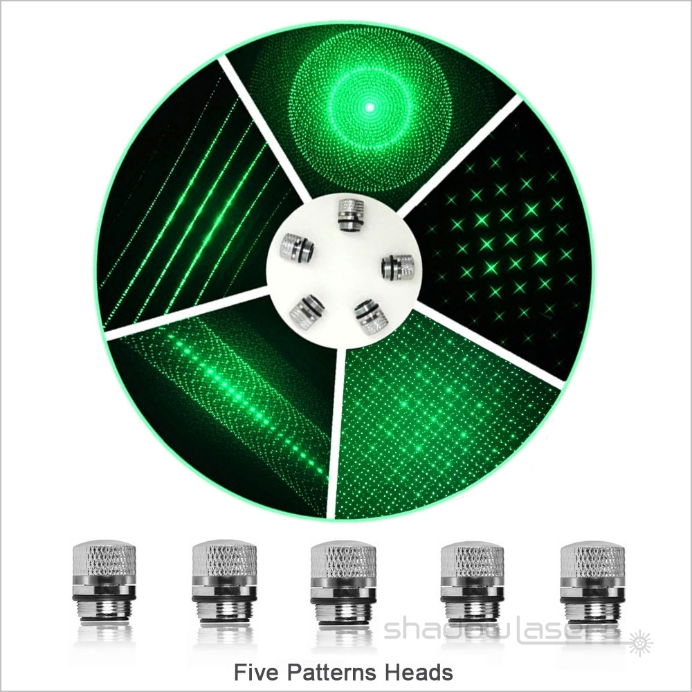 GX4-532nm Adjustable Focus Green Laser Pointer 50MW-100MW