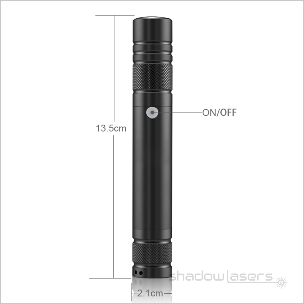 GU6-532nm USB Fixed Focus Green Laser Pointer 50MW