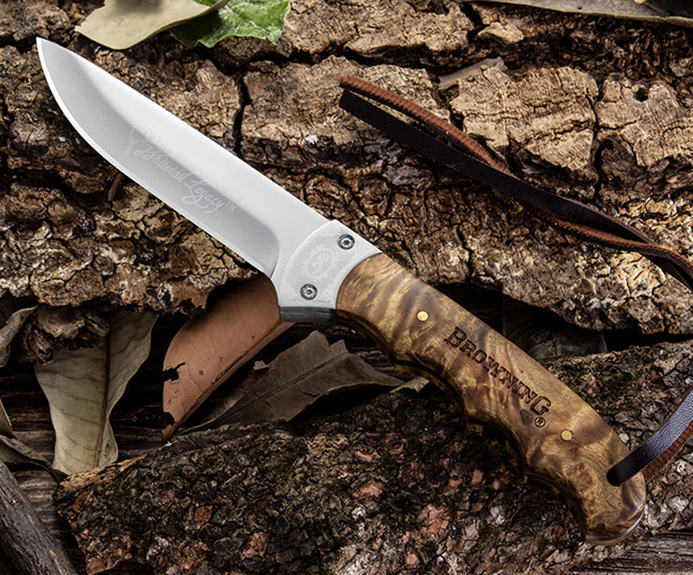 SMKD028 BROWNING Shadow Ｗood Fixed Blade Knife