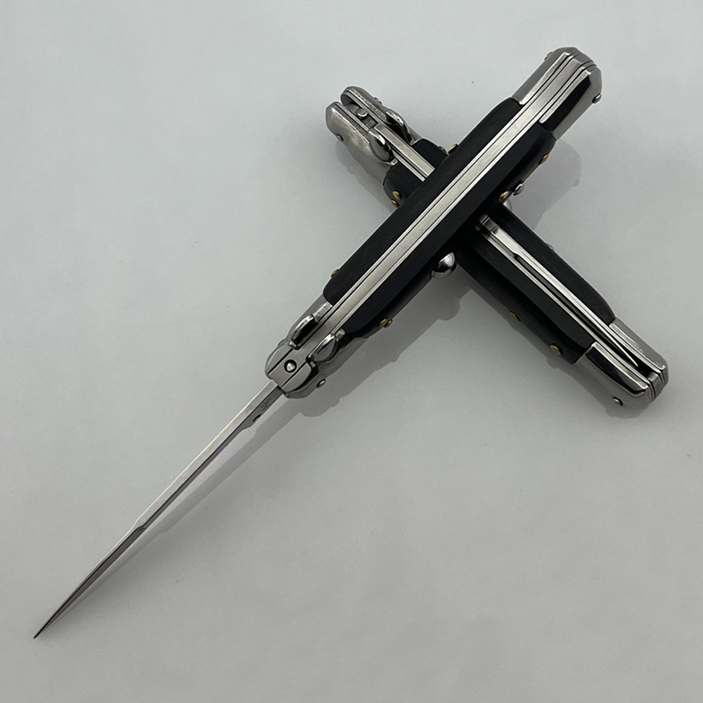 SMKD041-B 9Inch Italian Mafia AKC Spring Folding Knife