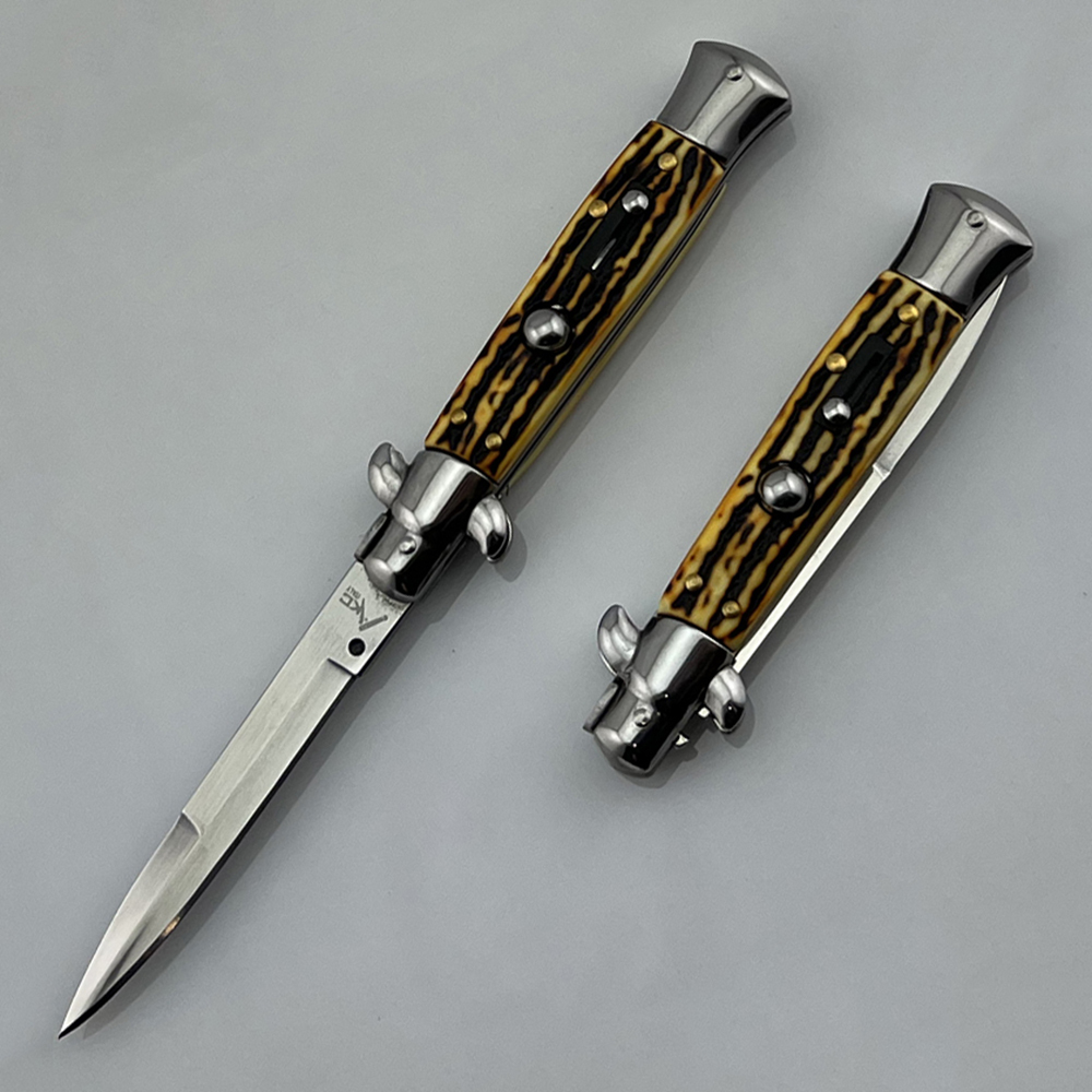 SMKD219-P 9Inch Italian Mafia AKC Spring Folding Knife