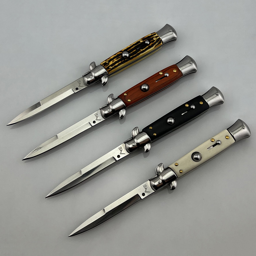 SMKD219-P 9Inch Italian Mafia AKC Spring Folding Knife