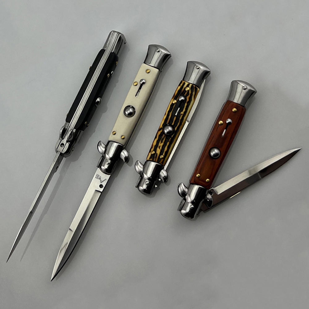 SMKD219-P 9Inch Italian Mafia AKC Spring Folding Knife