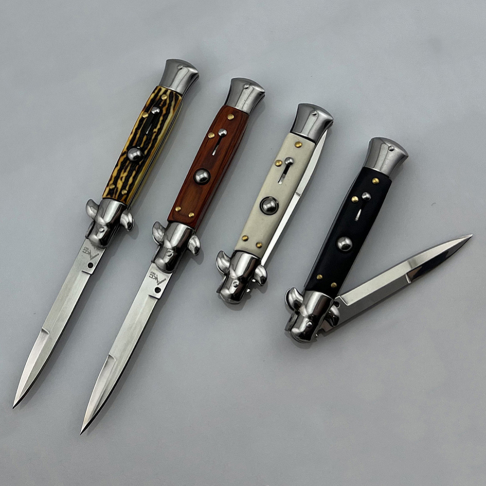 SMKD219-N 9Inch Italian Mafia AKC Spring Folding Knife