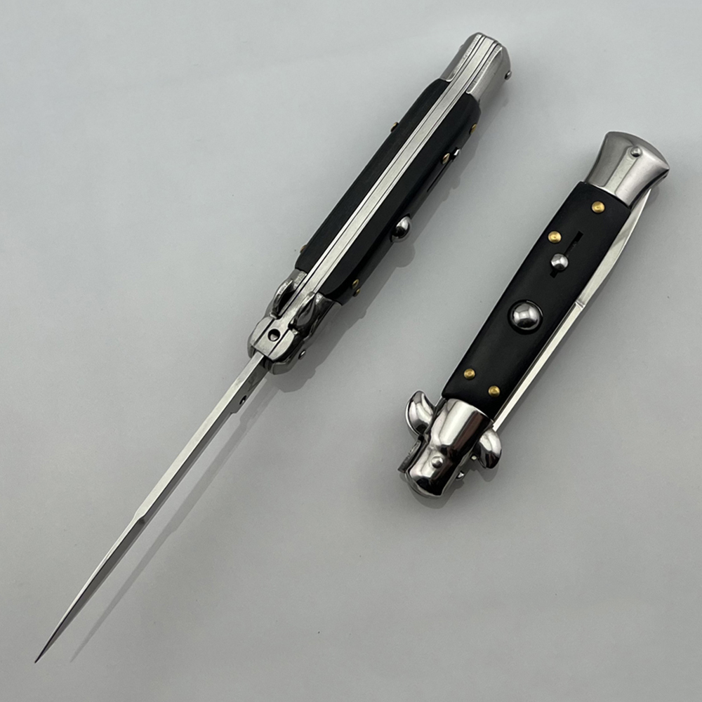SMKD041-B 9Inch Italian Mafia AKC Spring Folding Knife